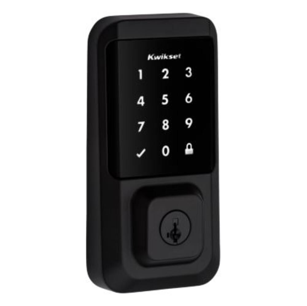 Halo Smart Lock Wi Fi Smart Lock Touchscreen Black 939 WIFI TSCR 514