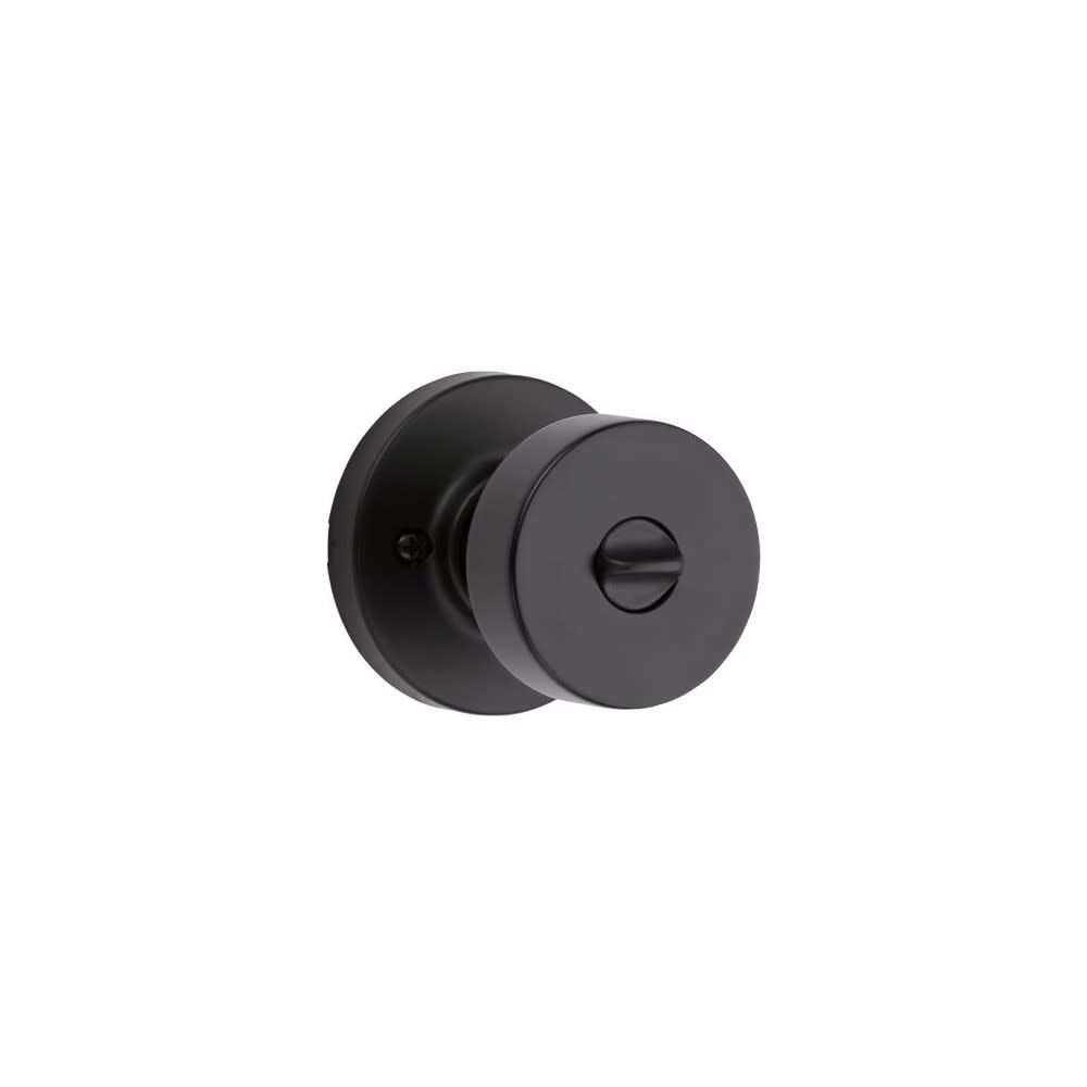 Pismo Door Knob SmartKey Matte Black Exterior Keyed Entry 97402-849