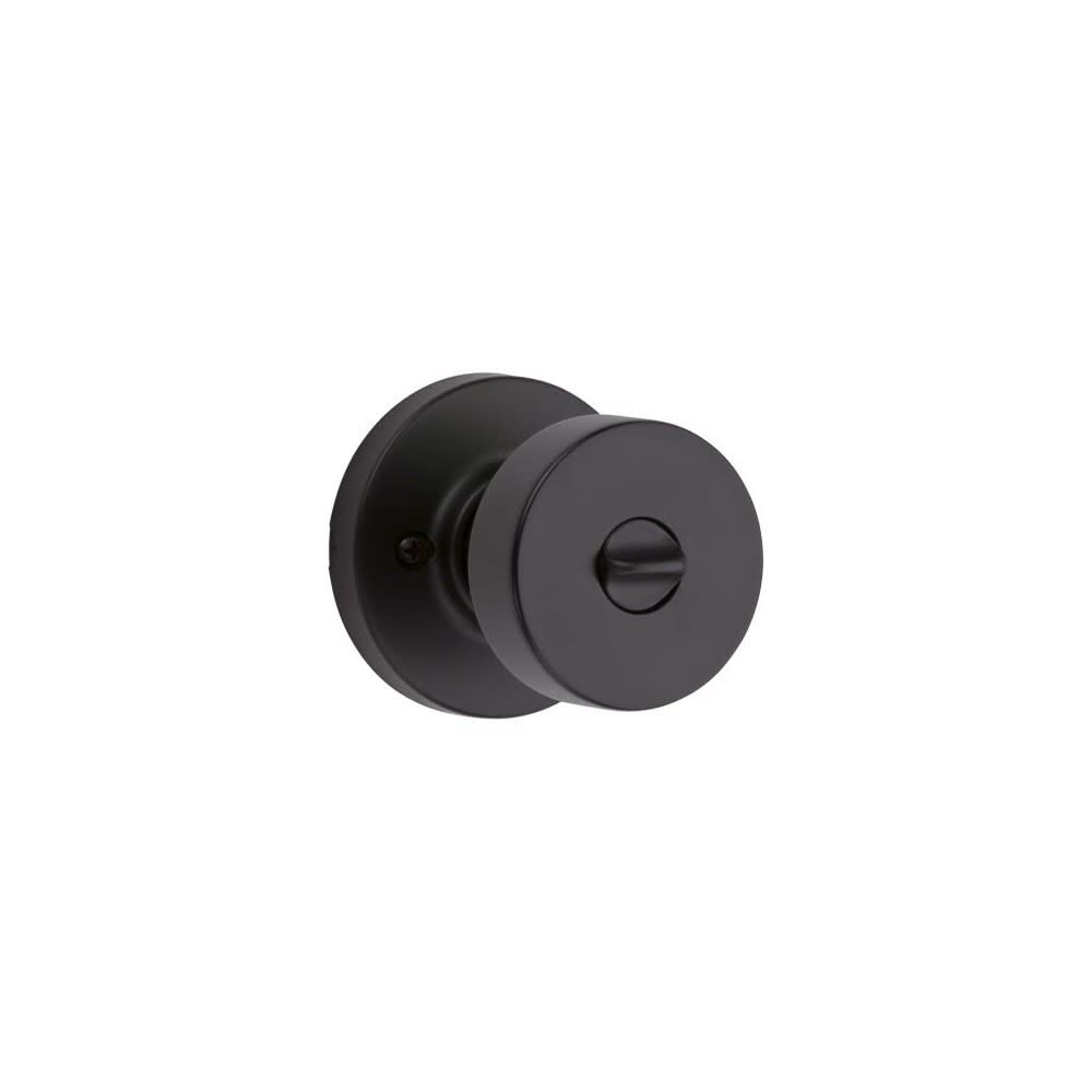 Pismo Privacy Door Knob Matte Black Interior Bed & Bath 97300-930