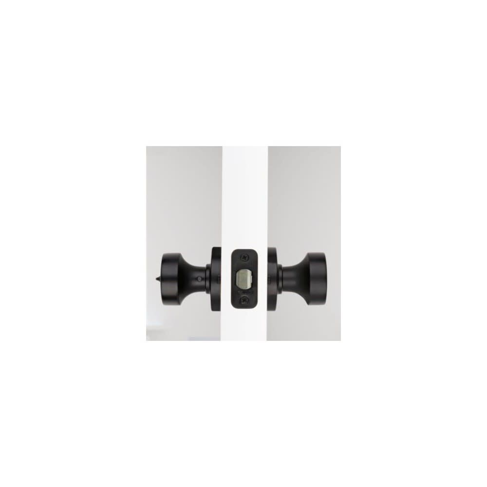 Pismo Privacy Door Knob Matte Black Interior Bed & Bath 97300-930