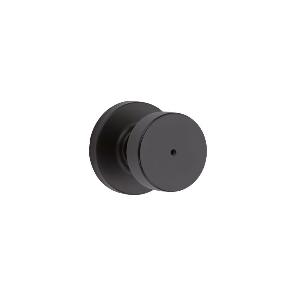 Pismo Privacy Door Knob Matte Black Interior Bed & Bath 97300-930