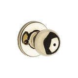 Polished Brass Bed/Bath Polo Privacy Door Knob Set 93001-873