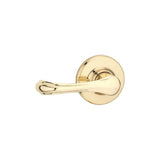 Polished Brass Hall/Closet Dorian Passage Door Lever Set 92001-523