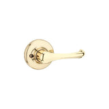 Polished Brass Hall/Closet Dorian Passage Door Lever Set 92001-523