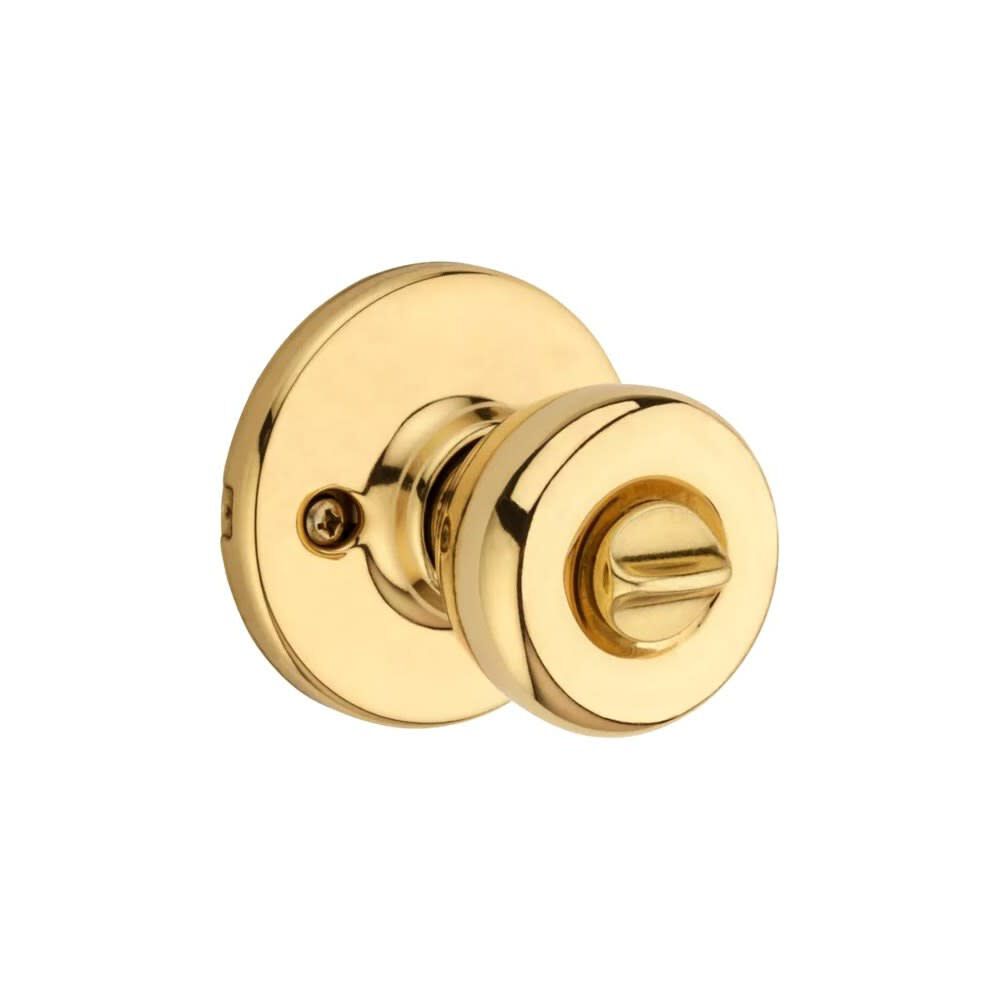 Polished Brass Security Keyed Entry Exterior Tylo Lockset Knob 94002-828