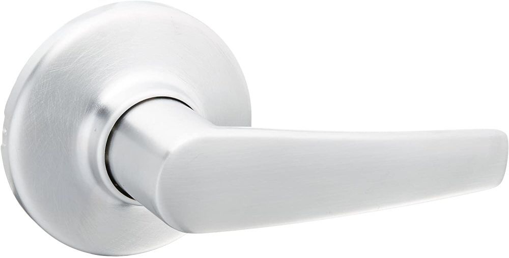 Satin Chrome Hall/Closet Delta Passage Door Lever Set 92001-522