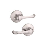 Satin Nickel Hall/Closet Dorian Passage Door Lever 92001-524