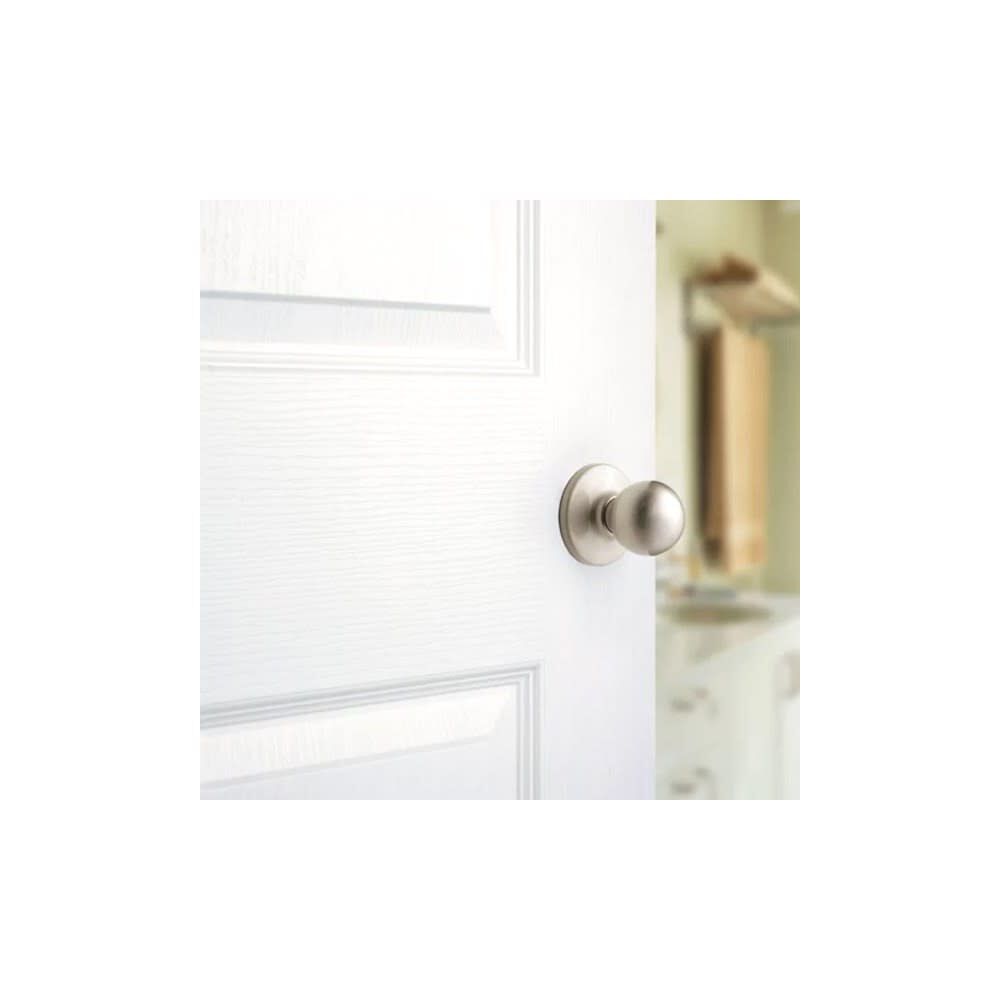 Satin Nickel Hall/Closet Polo Passage Door Knob Set 92001-518