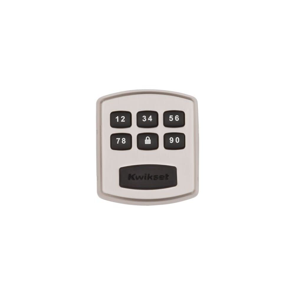 Satin Nickel No Cylinder Keyless Entry Electronic Deadbolt 99050-003