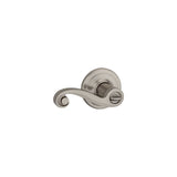 Satin Nickel Signature Series Keyed Entry Lido Door Lever 97402-730