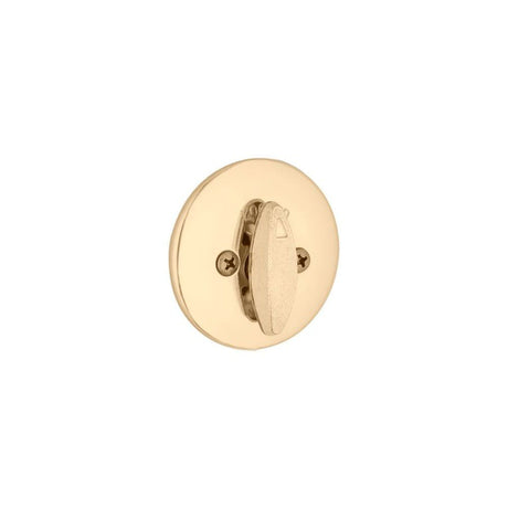 SmartKey Door Deadbolt Polished Brass Single Cylinder 96600-573