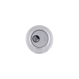 SmartKey Door Deadbolt Satin Chrome Double Cylinder Round 98160-003