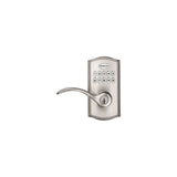 SmartKey Pembroke Door Lever SmartCode 955 Satin Nickel 99550-002