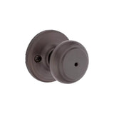 Venetian Bronze Bed/Bath Cove Privacy Door Knob Lock Set 93001-868