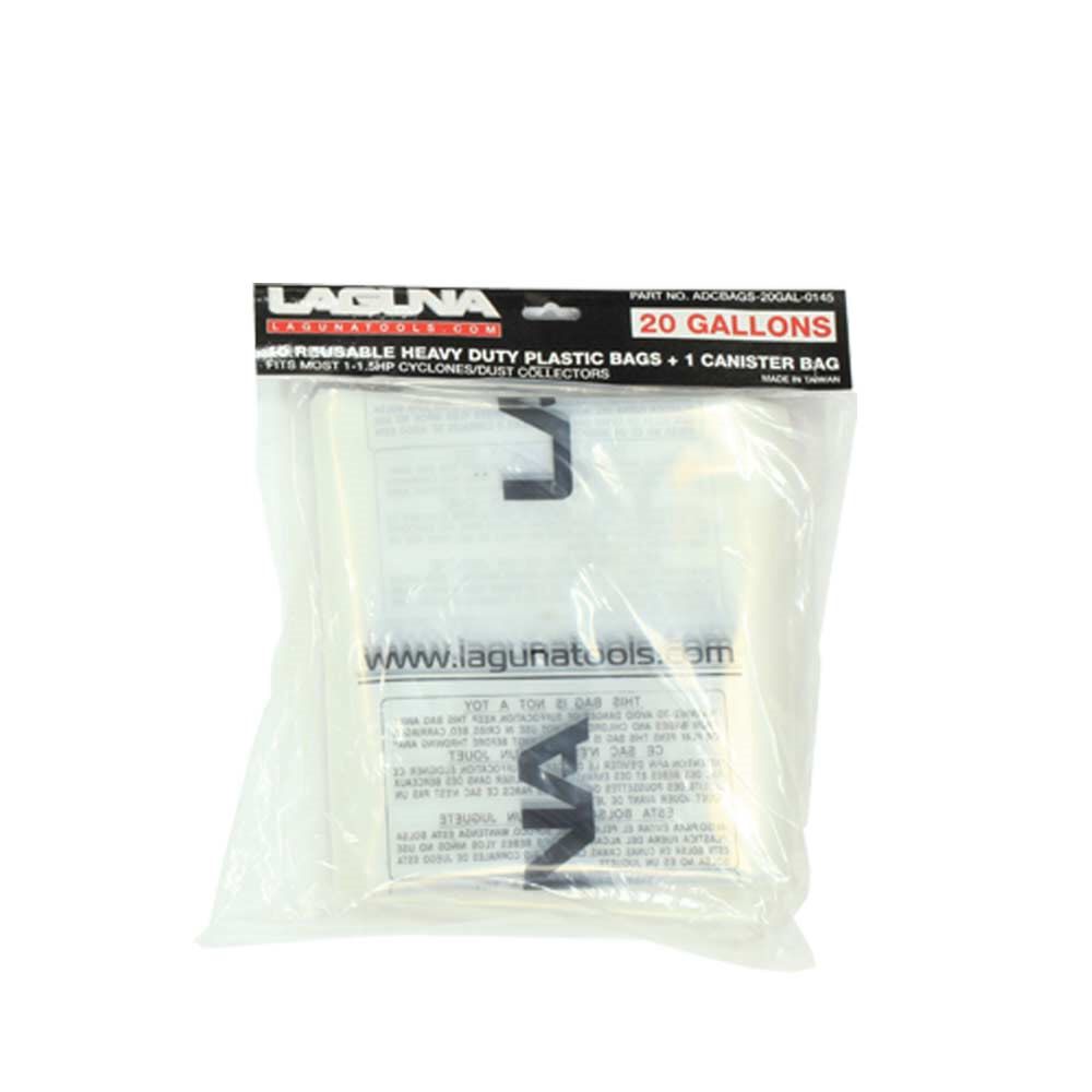 20 Gallon Reusable HD Bags - 10 Pack ADCBAGS-20GAL-0145