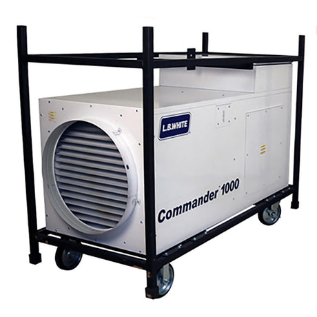 White Commander Series 1000000K BTU Dual Fuel (LP/NG) Make-Up Air Unit COMMANDER 1000