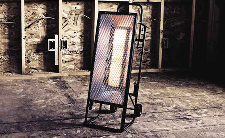 White Sun Blast Flat Panel Radiant LP heater 35K BTU Sun Blast 35