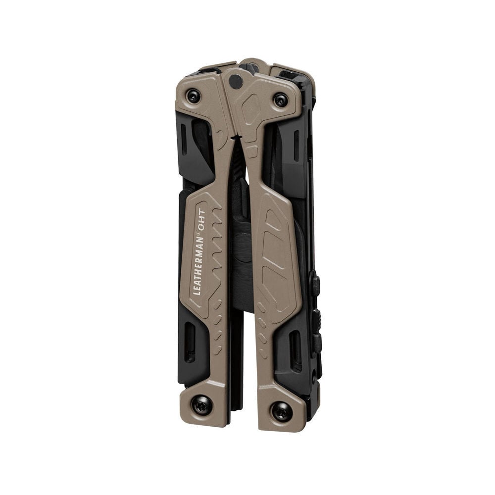 OHT 16-in-1 Stainless Steel Multi-Tool with Hard Leather 831632