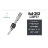 Ratchet Driver for Flat & Standard 1/4 Inch Bits 931030