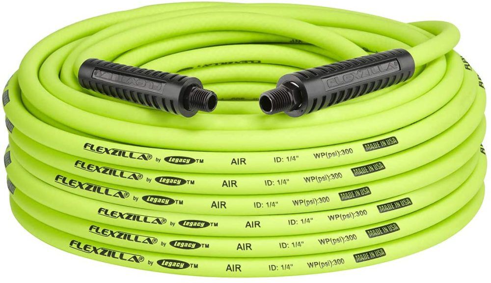 1/4 In. x 100 Ft. Revolutionary Air Hose with 1/4 In. Fittings HFZ14100YW2