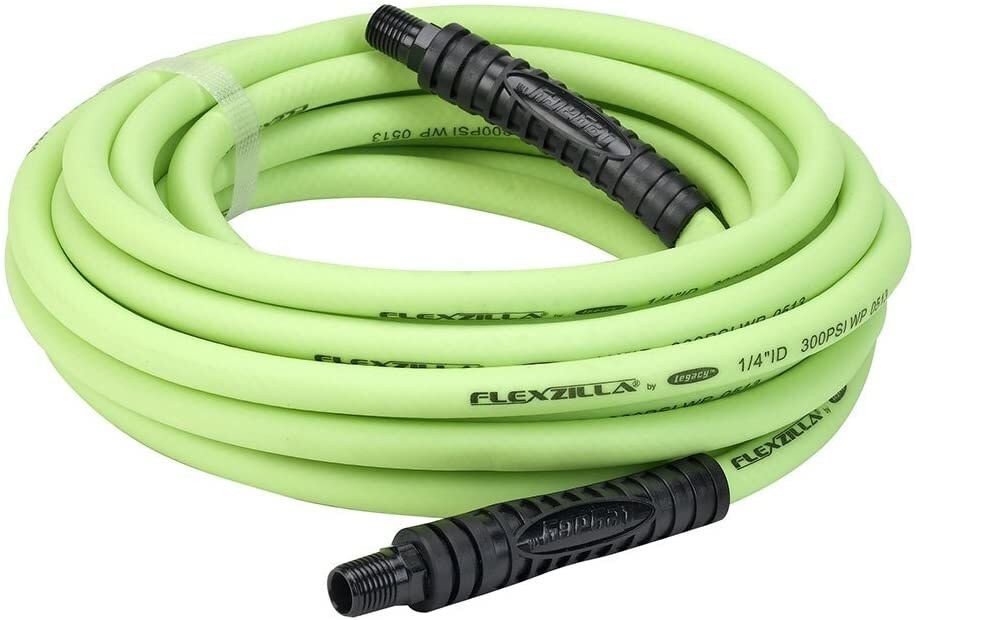 1/4 In. x 25 Ft. Revolutionary Air Hose with 1/4 In. Fittings HFZ1425YW2