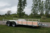 Premium Trailers 14ft Open Deluxe Aluminum Utility Trailer 7X14ODTA35