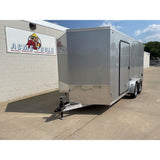 Premium Trailers 18ft Legend TV Thunder V-Nose Aluminum Tandem Axle Enclosed Trailer 7.5X18TVTA35