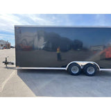 Premium Trailers 22ft TV Thunder V-Nose Aluminum Enclosed Trailer 8.5X22TVTA52-B