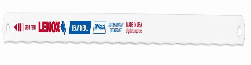 18Tpi Hacksaw Blade 10/pk 20144V218HE