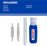 6-In-1 Multi-Bit Screwdriver LXHT68005