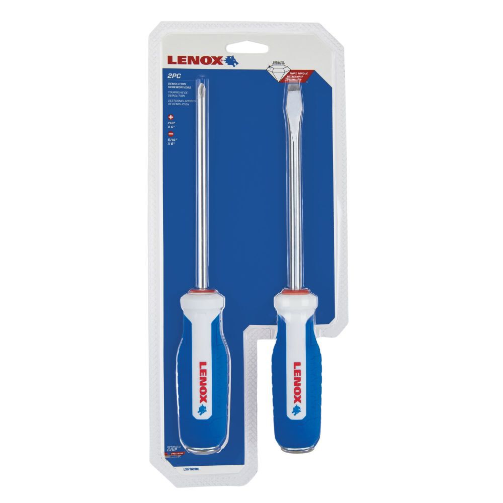 Demolition Screw Driver Set 2pc LXHT60905