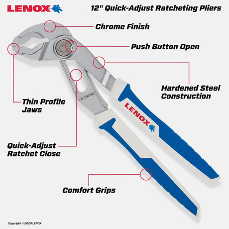 12-in Plumbing Tongue and Groove Pliers LXHT90552