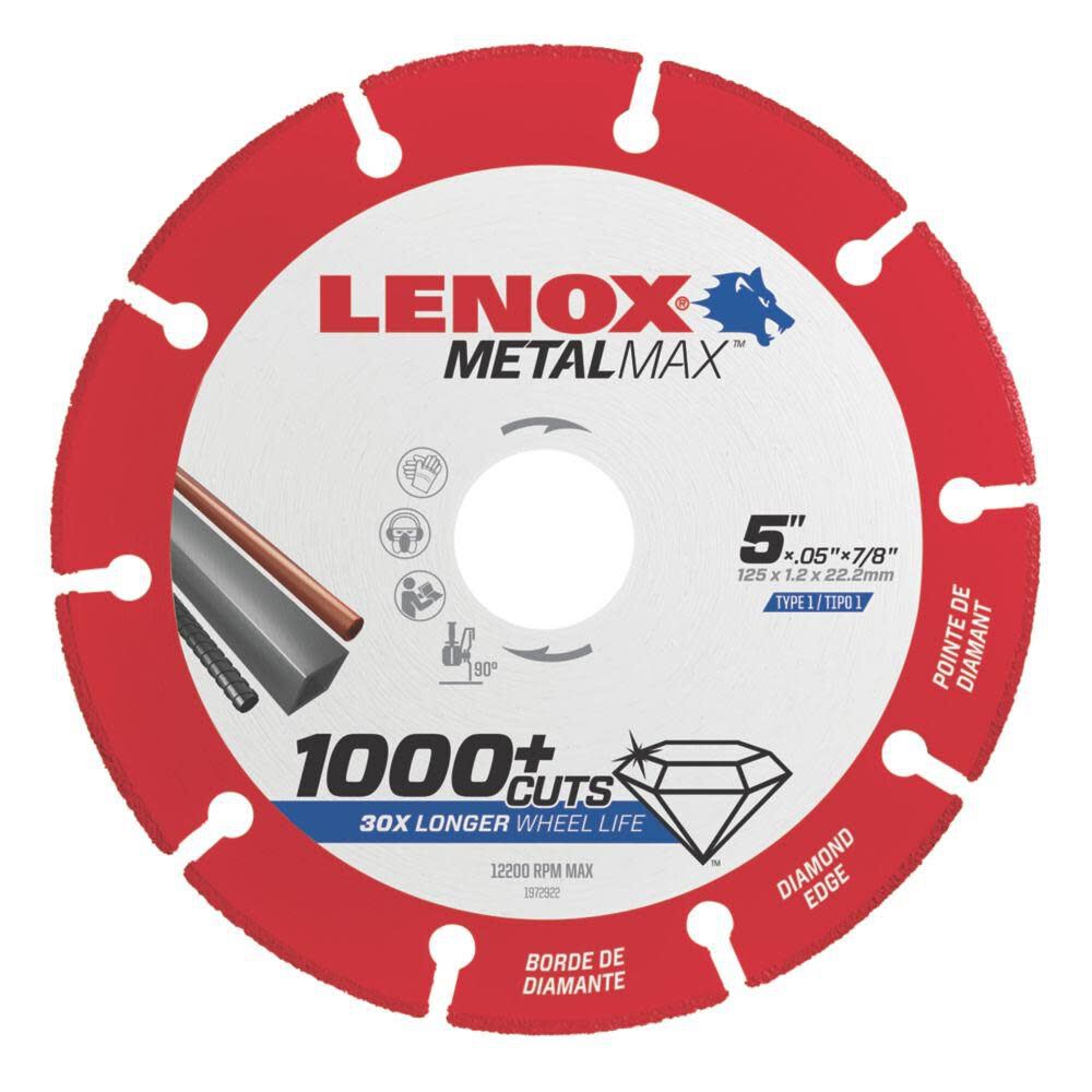 MetalMax Diamond Grit 5-in Cutting Wheel 1972922