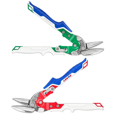Offset Left and Right Cut Aviation Snips Combo LXHT14348