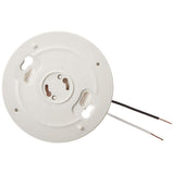 10W 120VAC 60HZ White LED Ceiling Keyless Lampholder 3825387