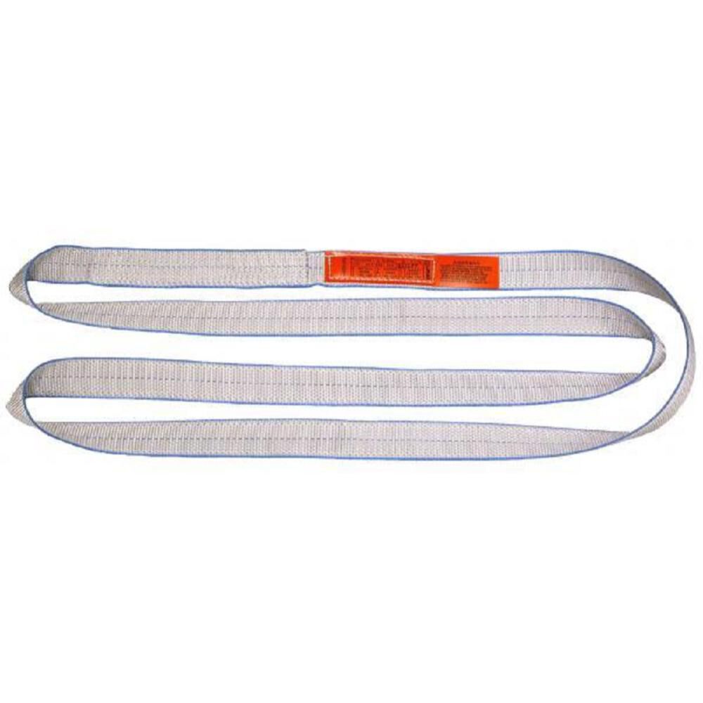 1 In. x 6 Ft. Silver Endless 2-Ply Tuff-Edge Polyester Web Sling EN2801TX6