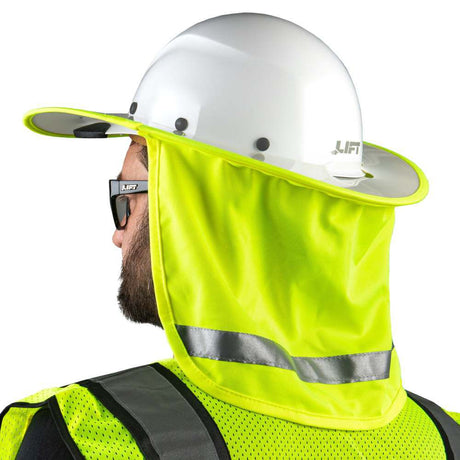 DAX Cap Style Hi-Viz Yellow Sunshade HDSC-20HV