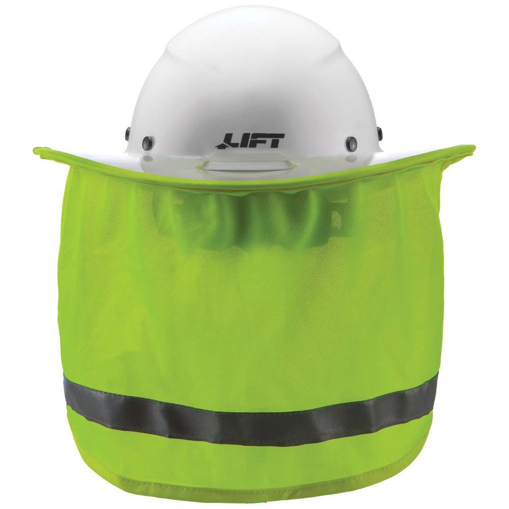 DAX Cap Style Hi-Viz Yellow Sunshade HDSC-20HV