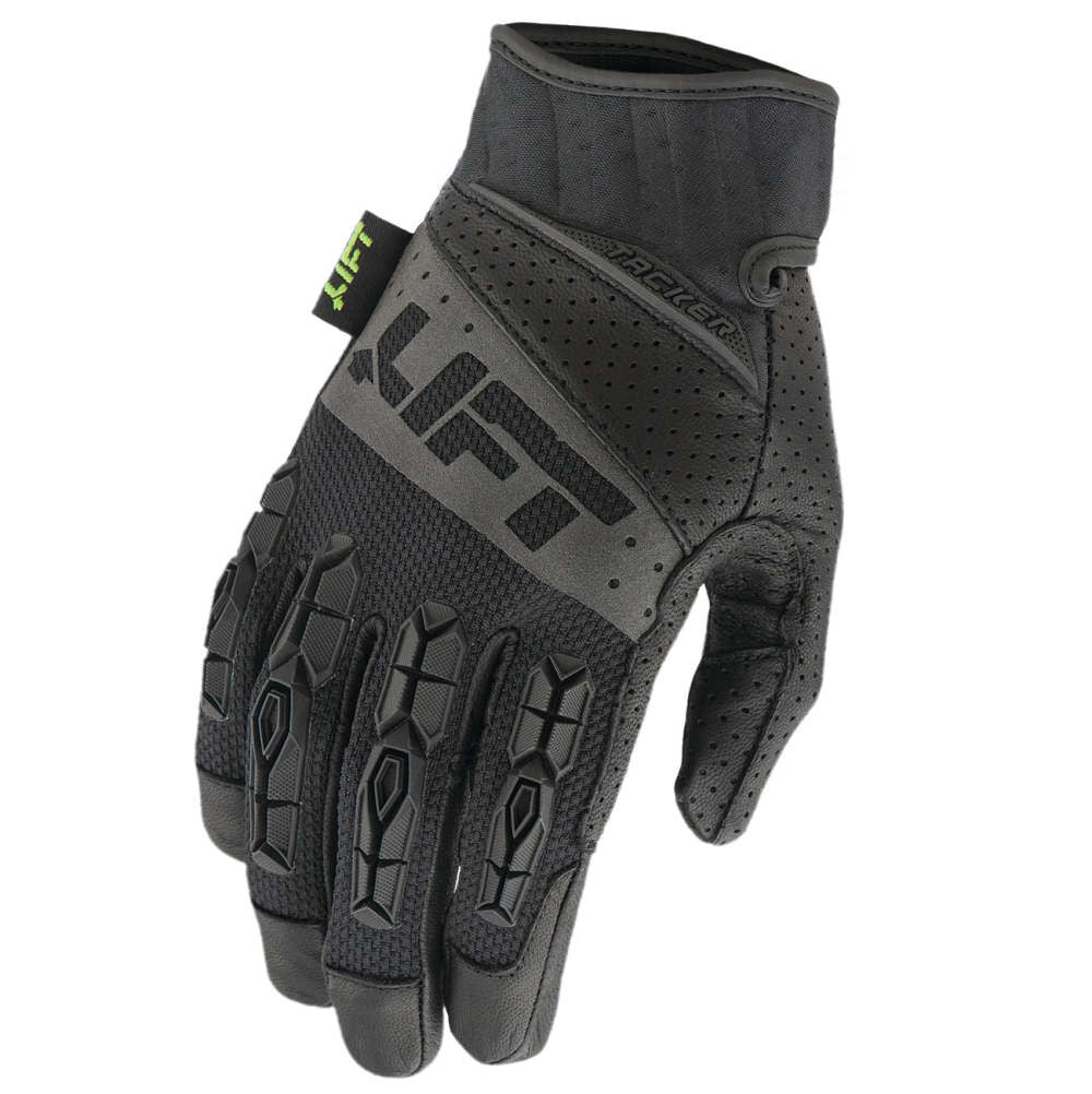 Gloves Genuine Leather Anti-Vibration Tacker 2X Black GTA-17KK2L