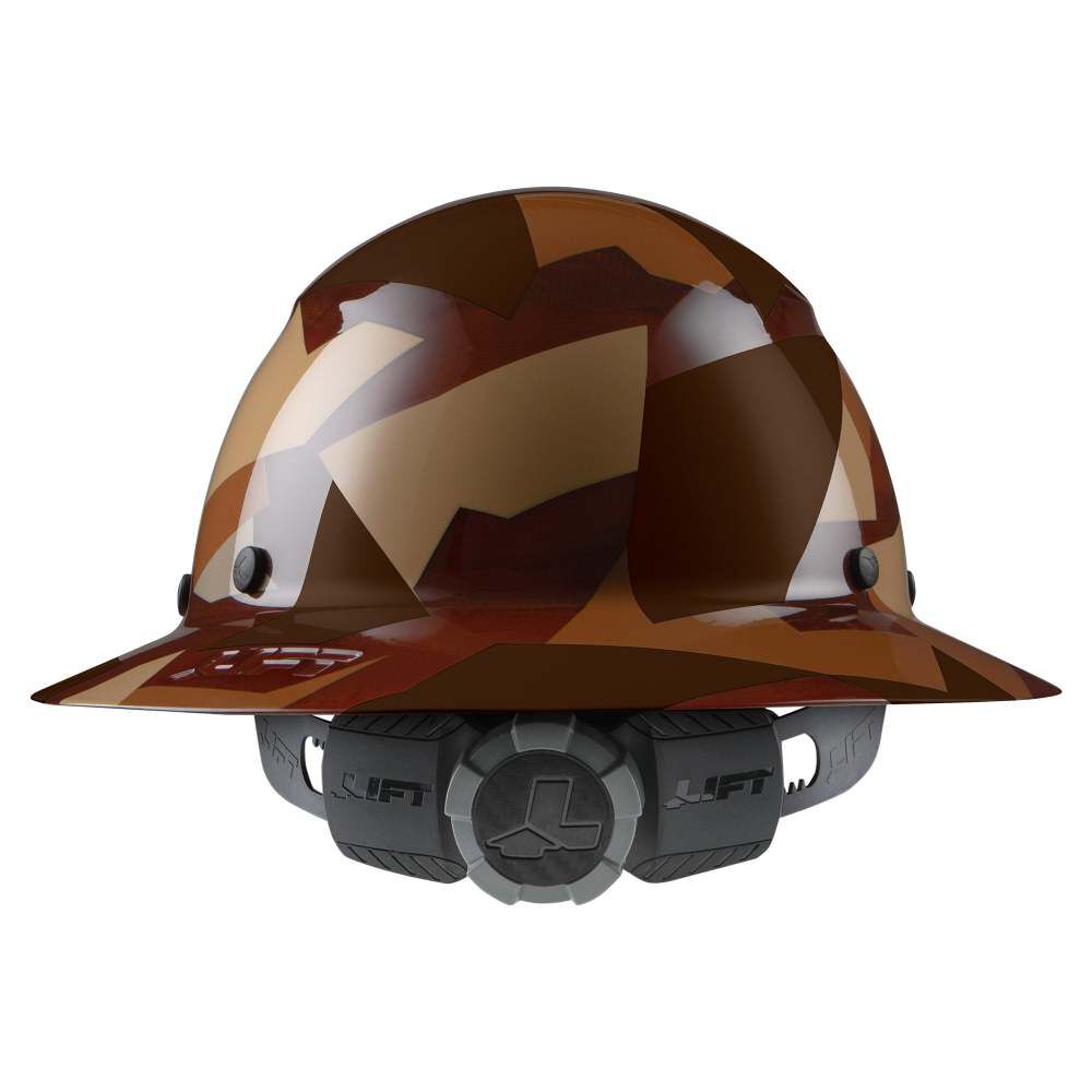 Hard Hat DAX FIFTY50 Desert Camo FiberResin Full Brim HDF50-20CD