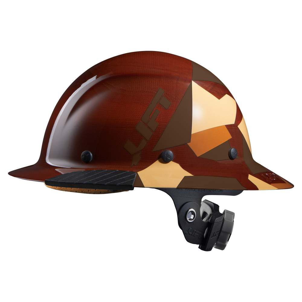 Hard Hat DAX FIFTY50 Desert Camo FiberResin Full Brim HDF50-20CD