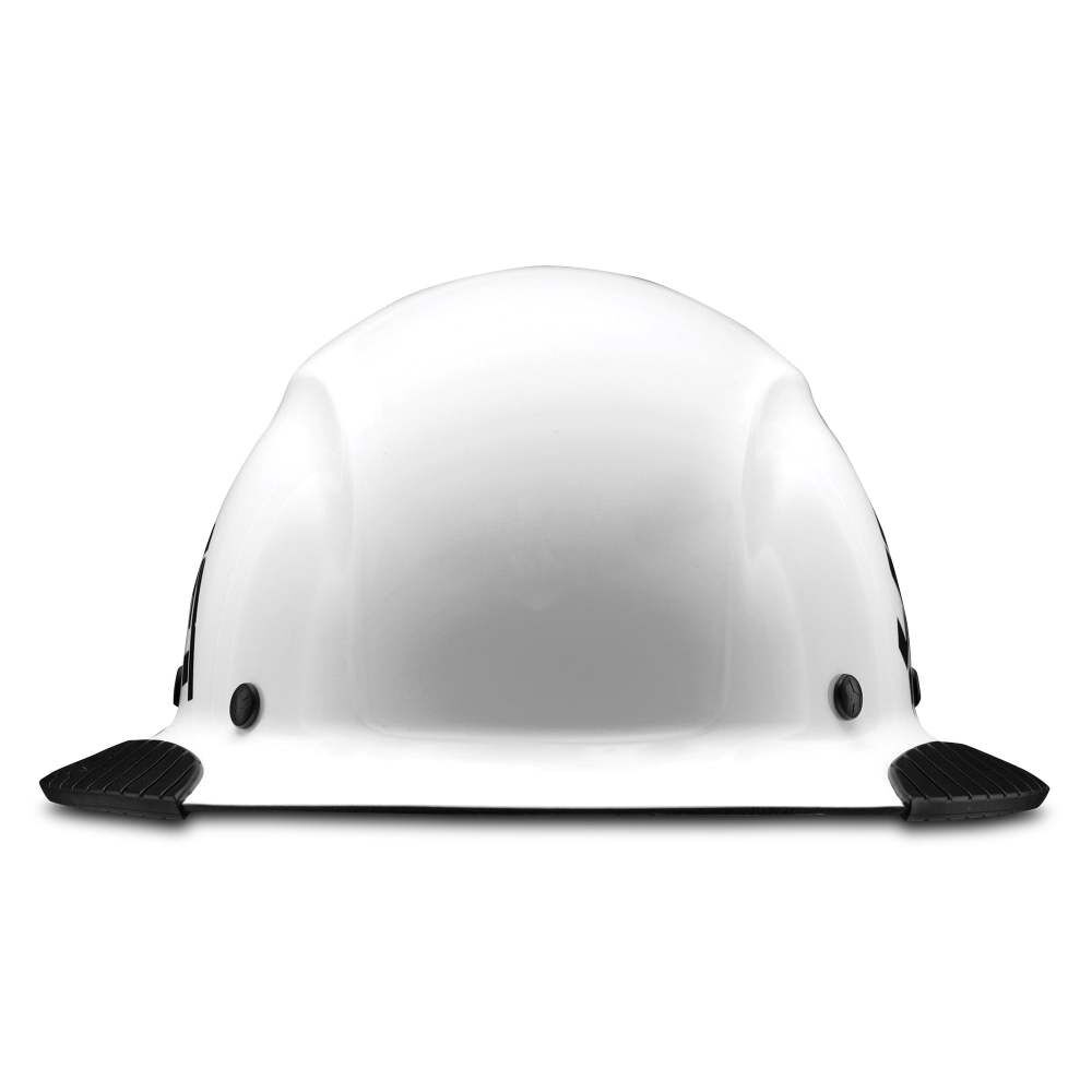 Hard Hat DAX FIFTY50 White/Black Camo Carbon FullBrim HDF50C-20CK