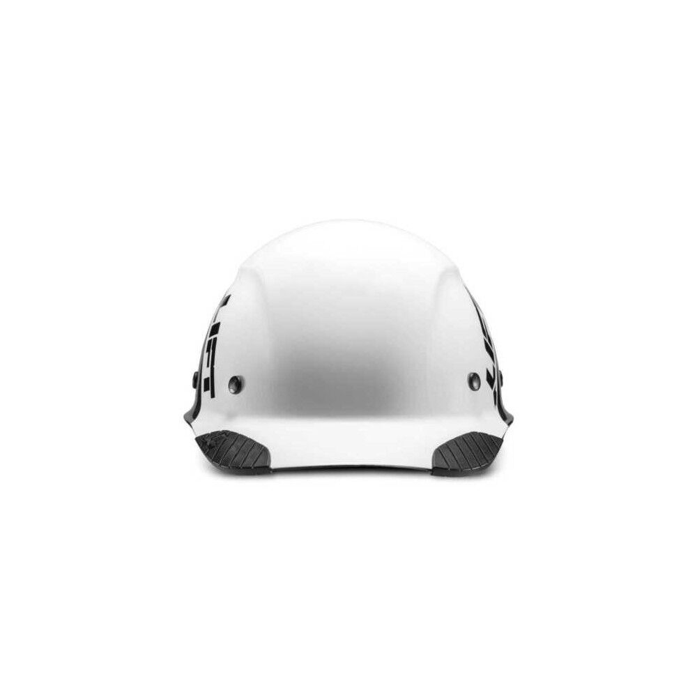 Hard Hat DAX FIFTY50 White/Black Carbon Fiber Cap HDC50C-19WC