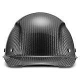 Hard Hat DAX Gloss Black Carbon Fiber Cap Style HDCC-17KG