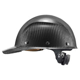 Hard Hat DAX Gloss Black Carbon Fiber Cap Style HDCC-17KG