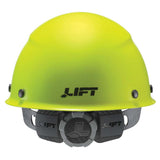 Hard Hat DAX Hi-Viz Yellow Fiber Resin Cap Style HDFC-18HV