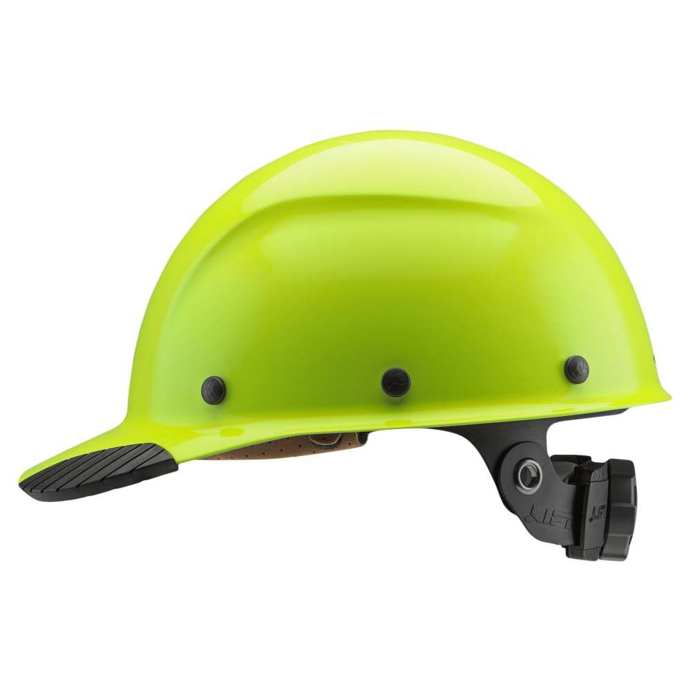 Hard Hat DAX Hi-Viz Yellow Fiber Resin Cap Style HDFC-18HV