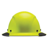 Hard Hat DAX Hi-Viz Yellow Fiber Resin Full Brim HDF-18HV