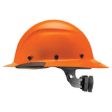 Hard Hat DAX Orange Fiber Resin Full Brim HDF-18OG