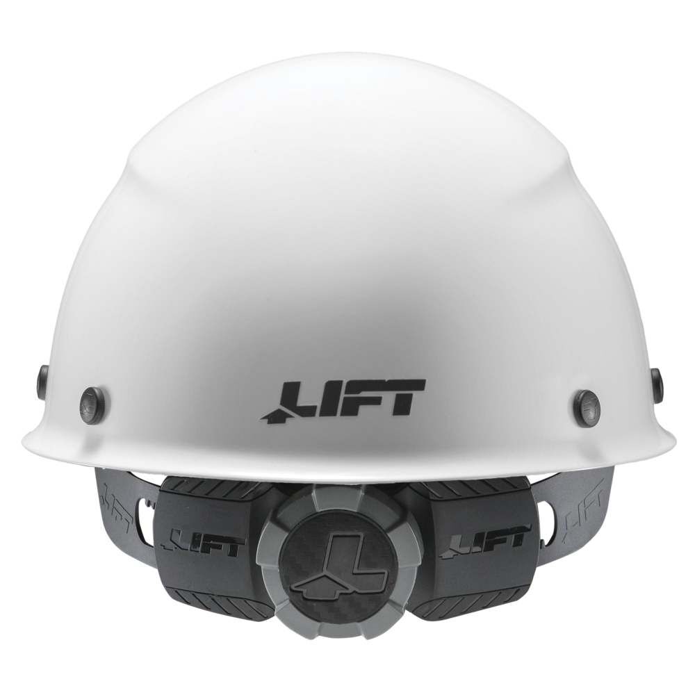 Hard Hat DAX White Fiber Resin Cap Style HDFC-17WG